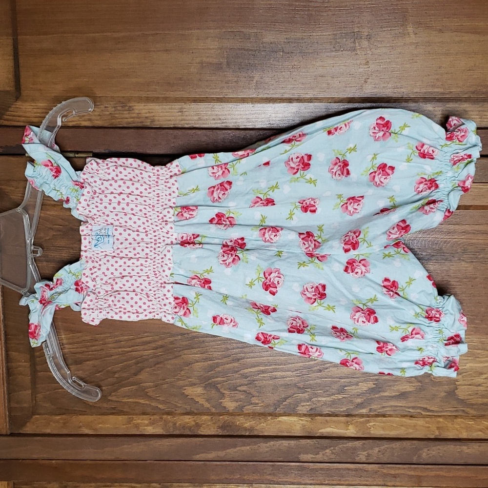 Momi Boutique Floral Romper Bubble Romper Jumpsuit